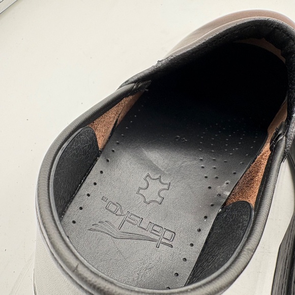 Dansko Cordovan Cabrio Brown Leather Slip On Orthopedic Clog 9.5-10 EU 40 - Picture 9 of 16